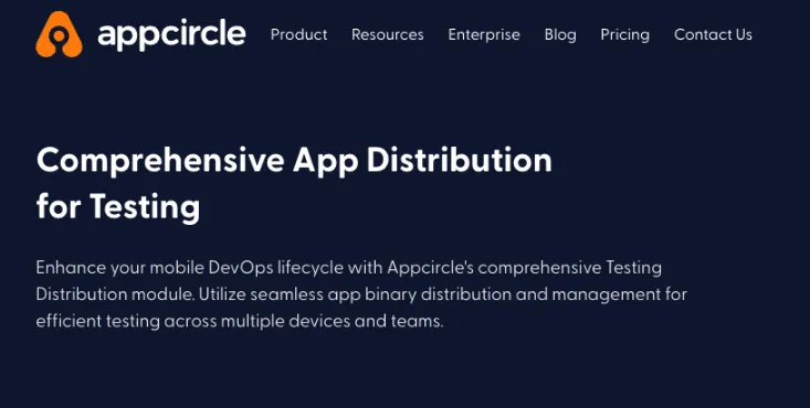 Appcircle mobile app distribution platform