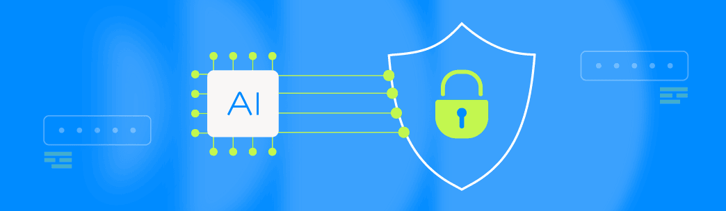 Graphic of AI with lock and key symbolizing engineering guardrails, illustrating testing, context, security, and tool convergence for agentic AI workflows.