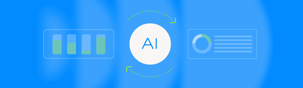 Graphic of mobile engineering dashboard with AI visuals and loop diagram, illustrating the agentic loop stages of detection, triage, resolution, and prevention.