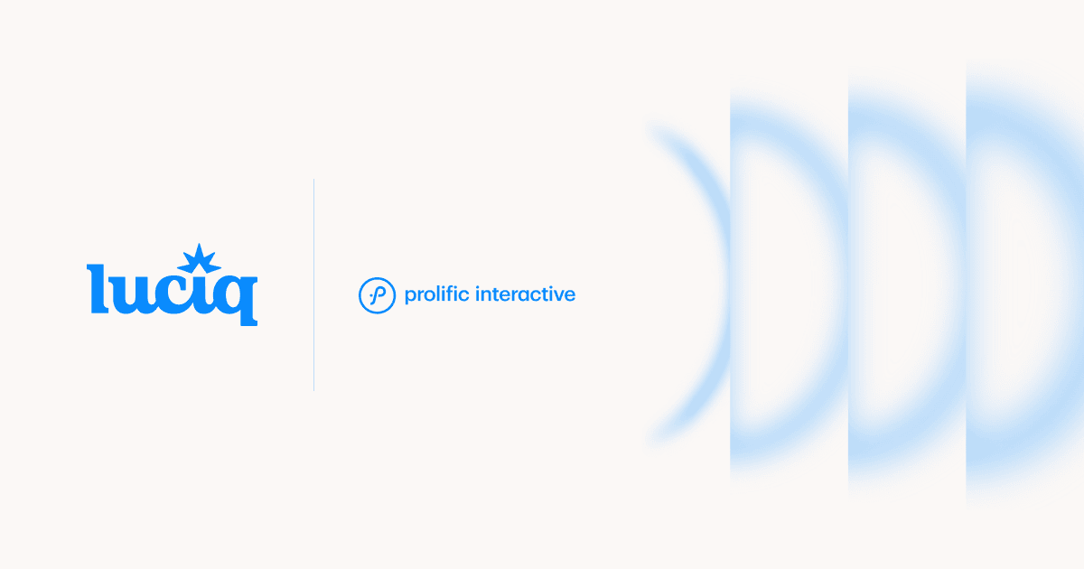 Prolific Interactive and Luciq case study