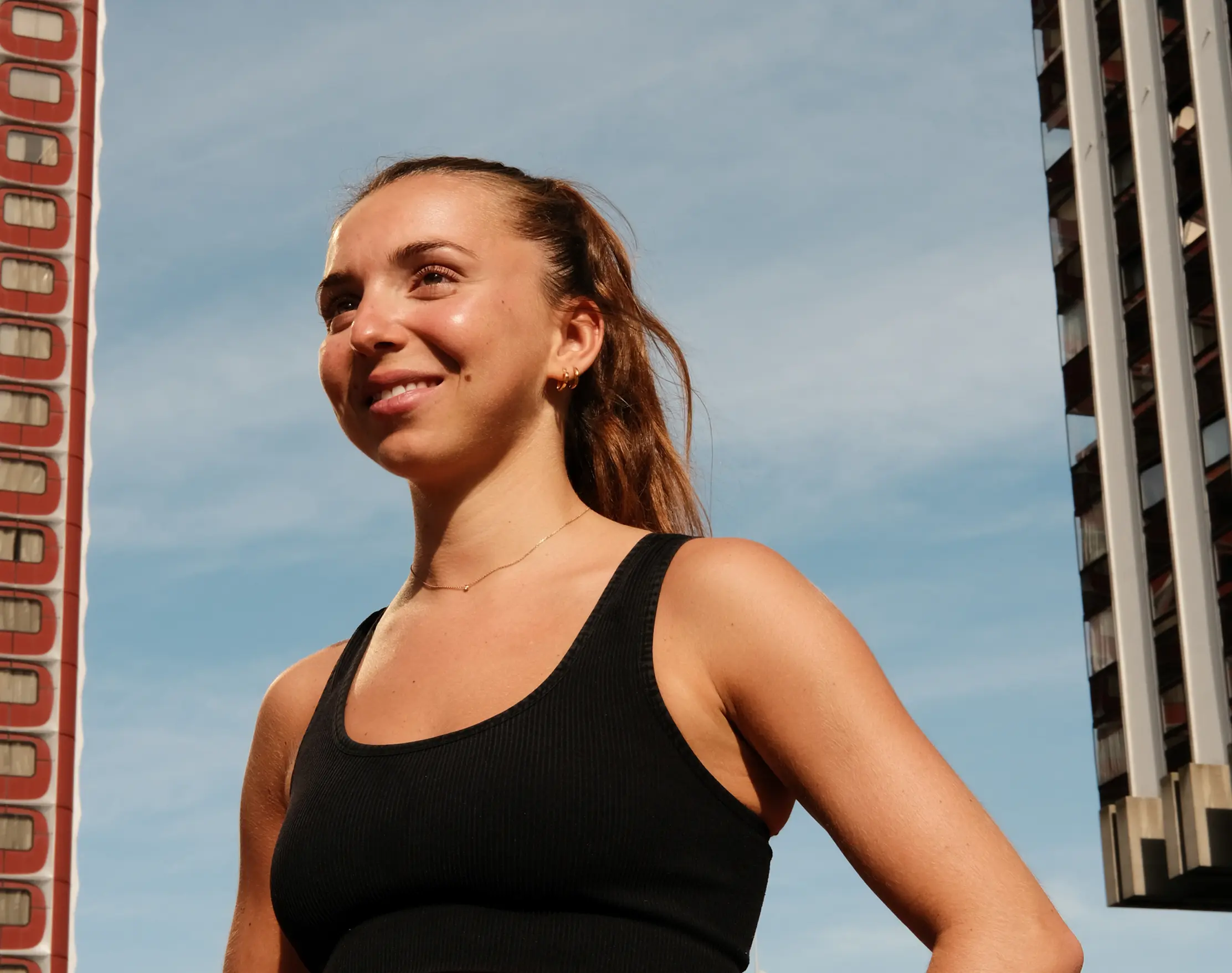 Woman running