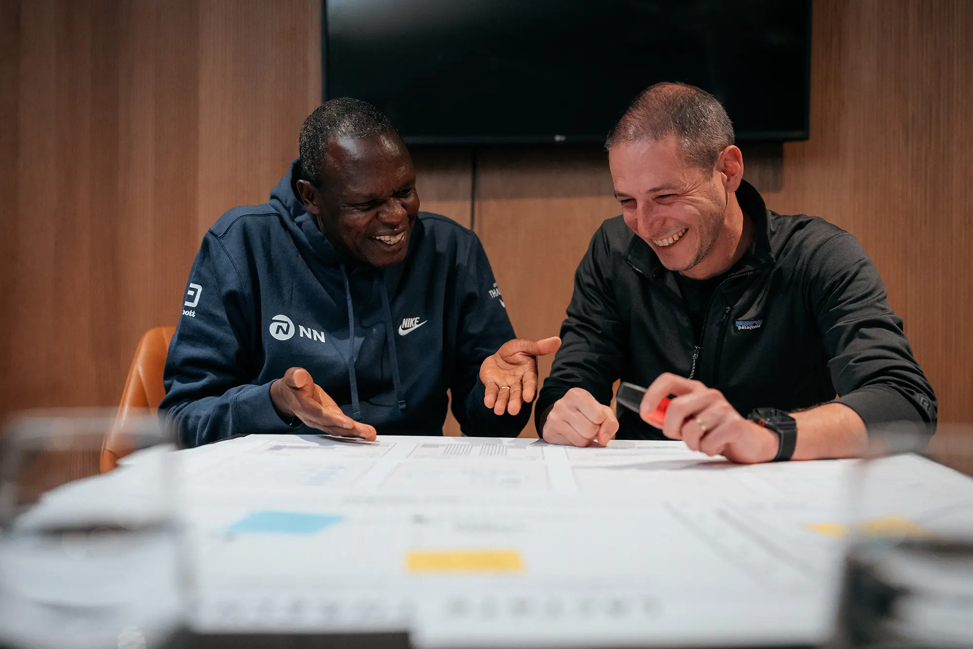 Working session with Patrick Sang 2 & Ben, CEO of Kotcha 1