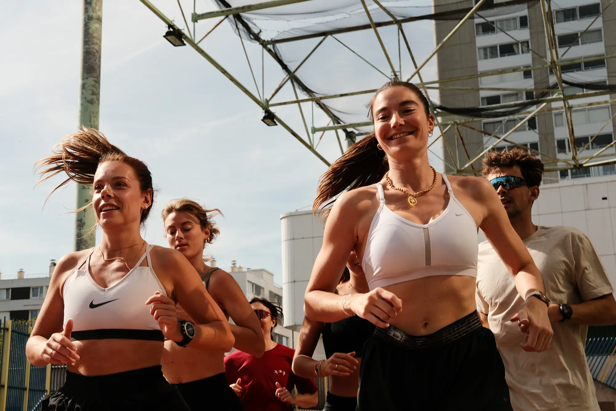 Group of runners