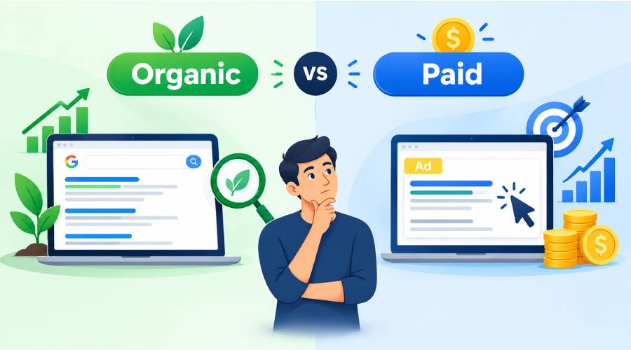 Organic vs Paid Traffic