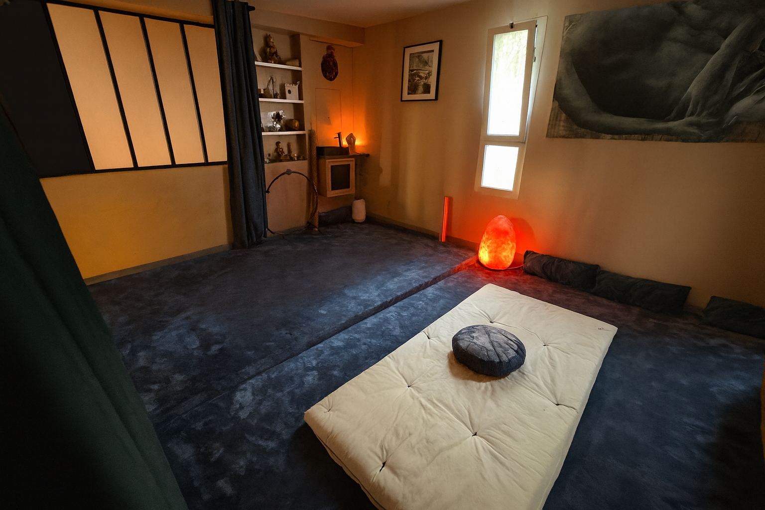 Salle de shiatsu à la Brède