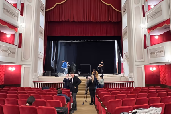 The beautiful theater!