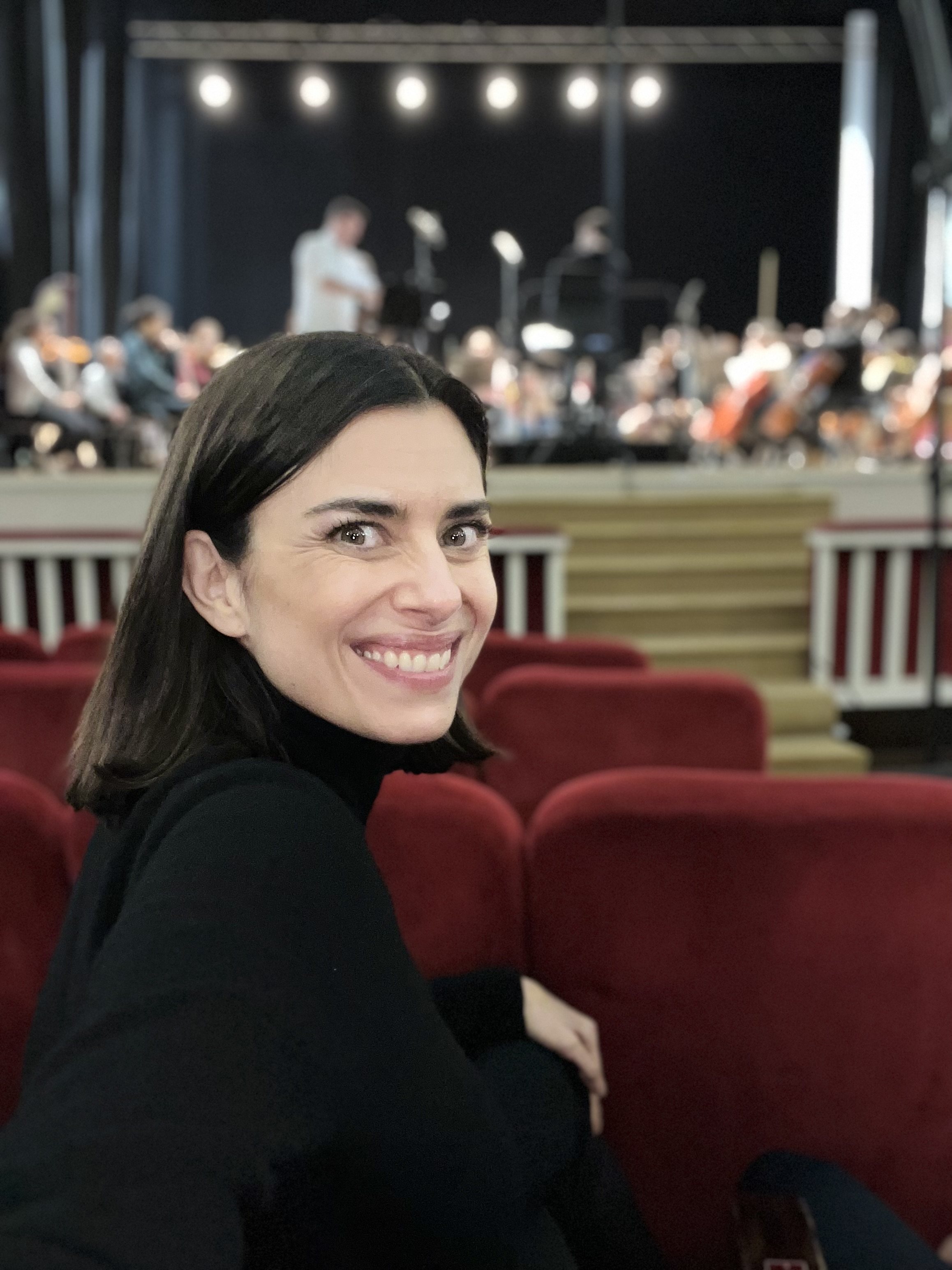 During the recording session...