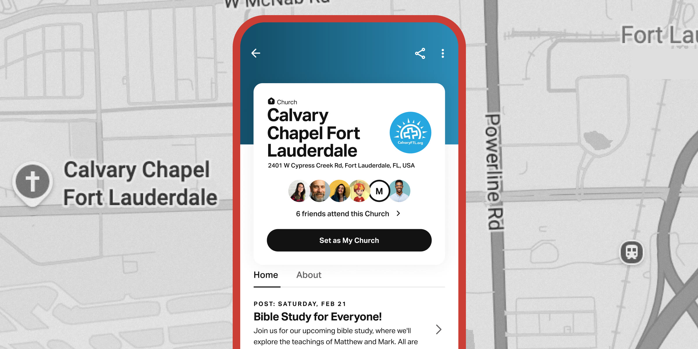 Managing a Church Page across multiple campuses