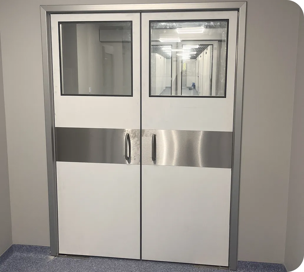 Двері маятникові | Hospital Room