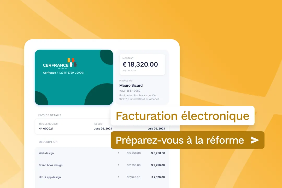 Facturation électronique - Reforme