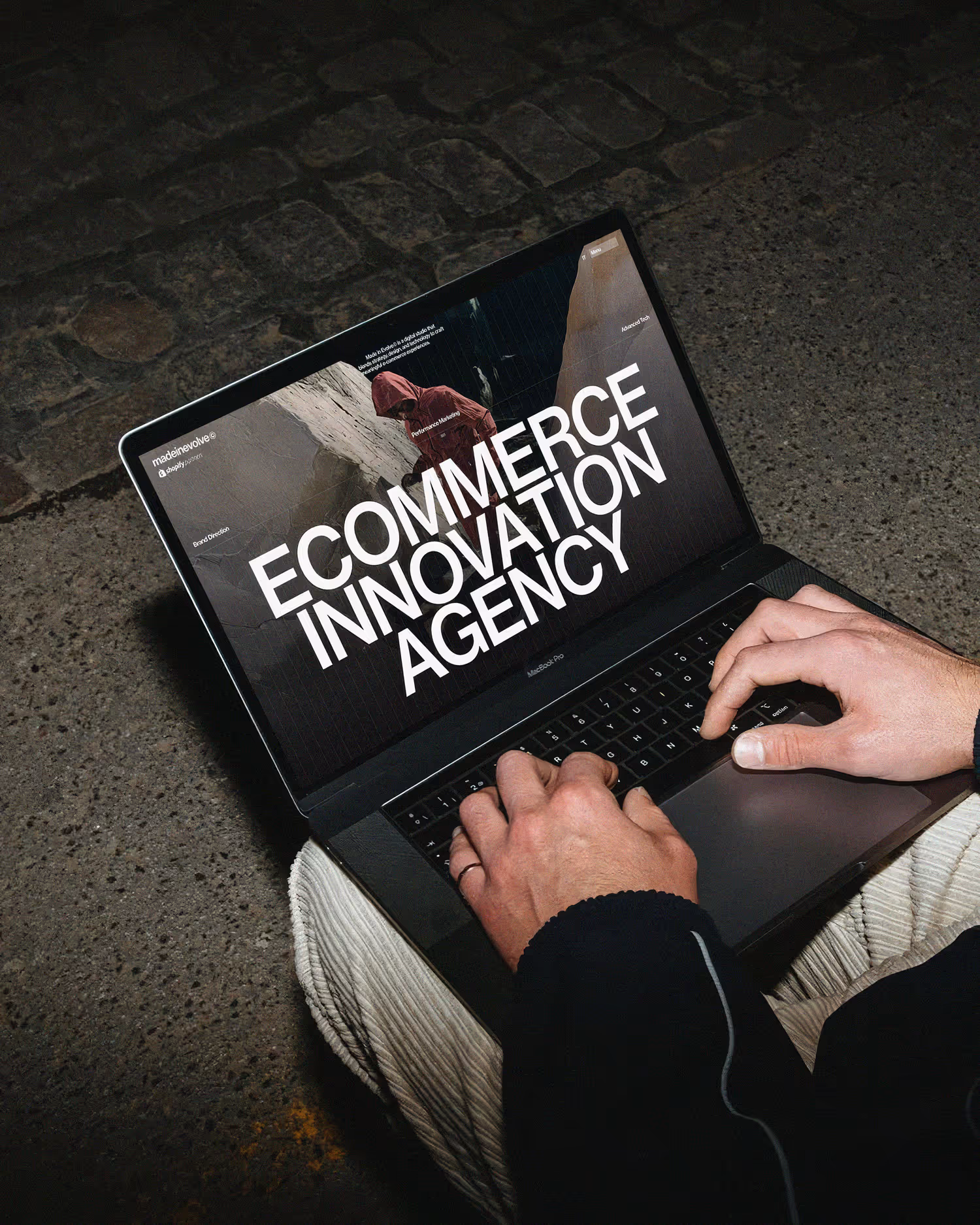 made in evolve mockup