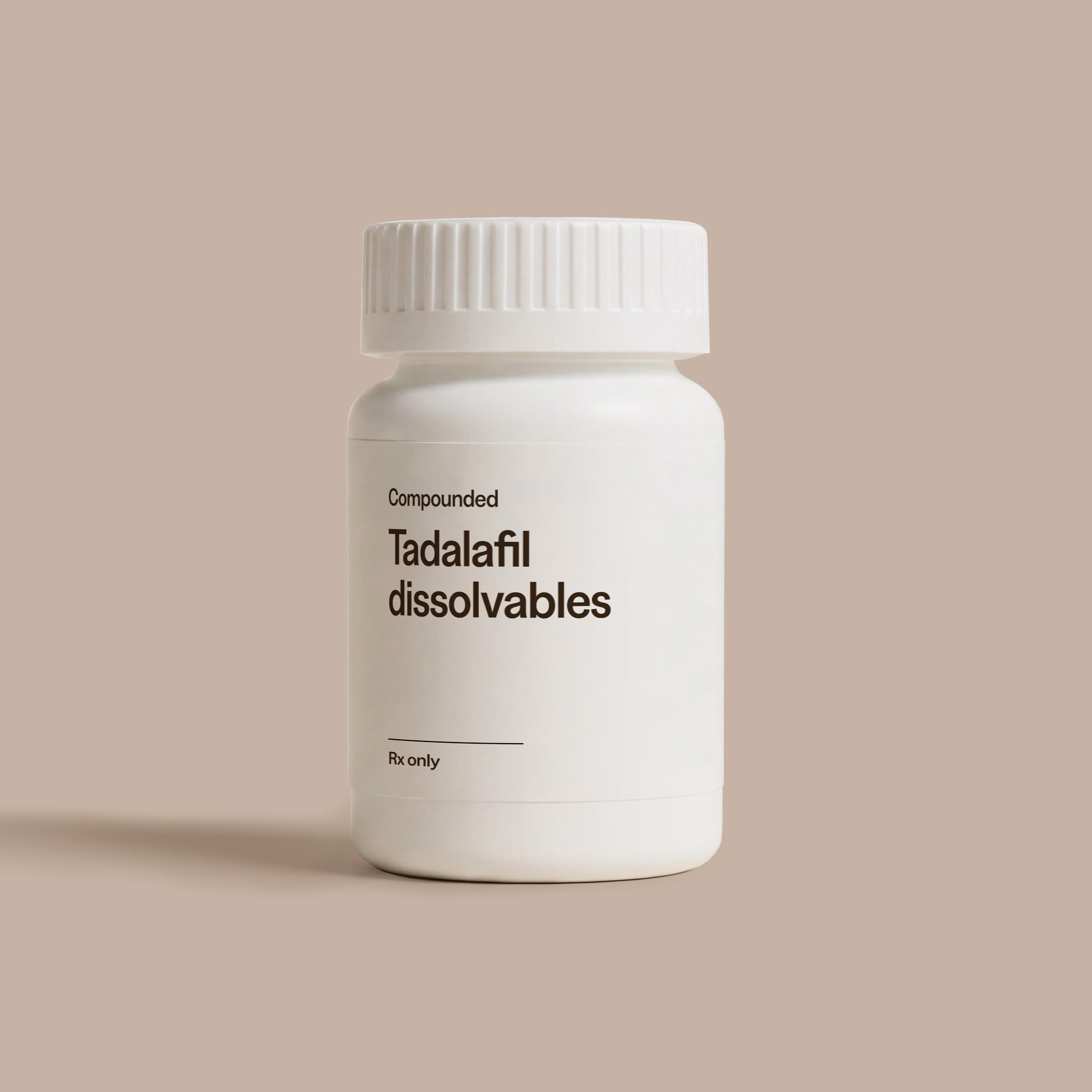 Compounded tadalafil dissolvables