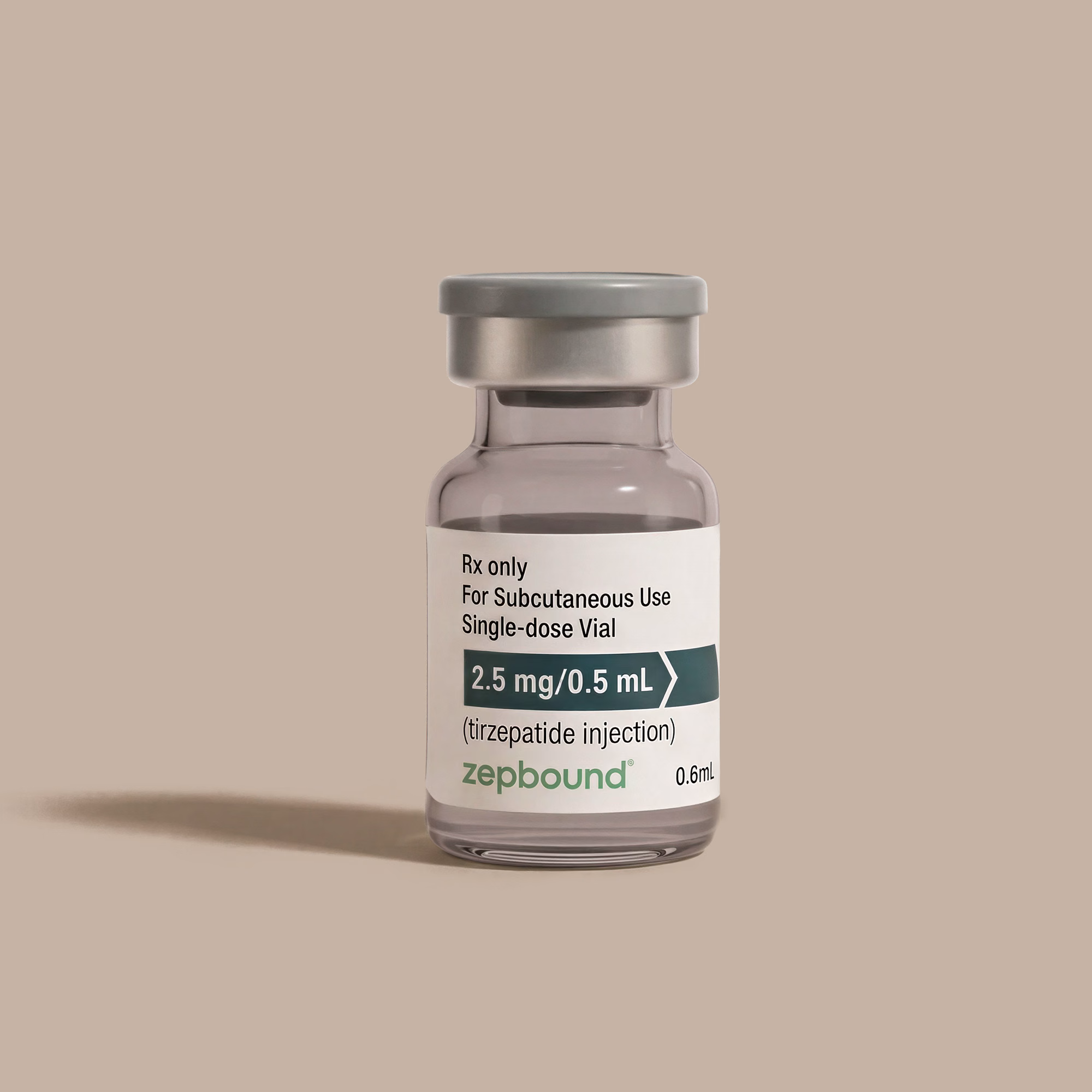 Zepbound (tirzepatide) single-dose vial