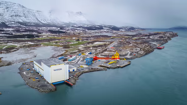Westcon Yards sitt verft i Helgeland
