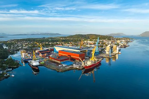 Florø anlegg ovenfra