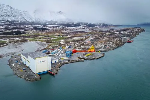 Helgeland anlegg ovenfra