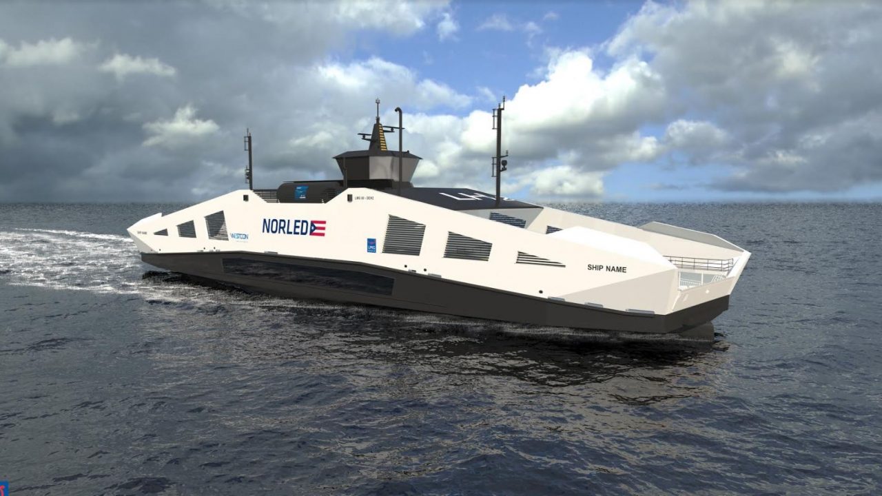 Illustrasjonbilde av hydrogen bilferje