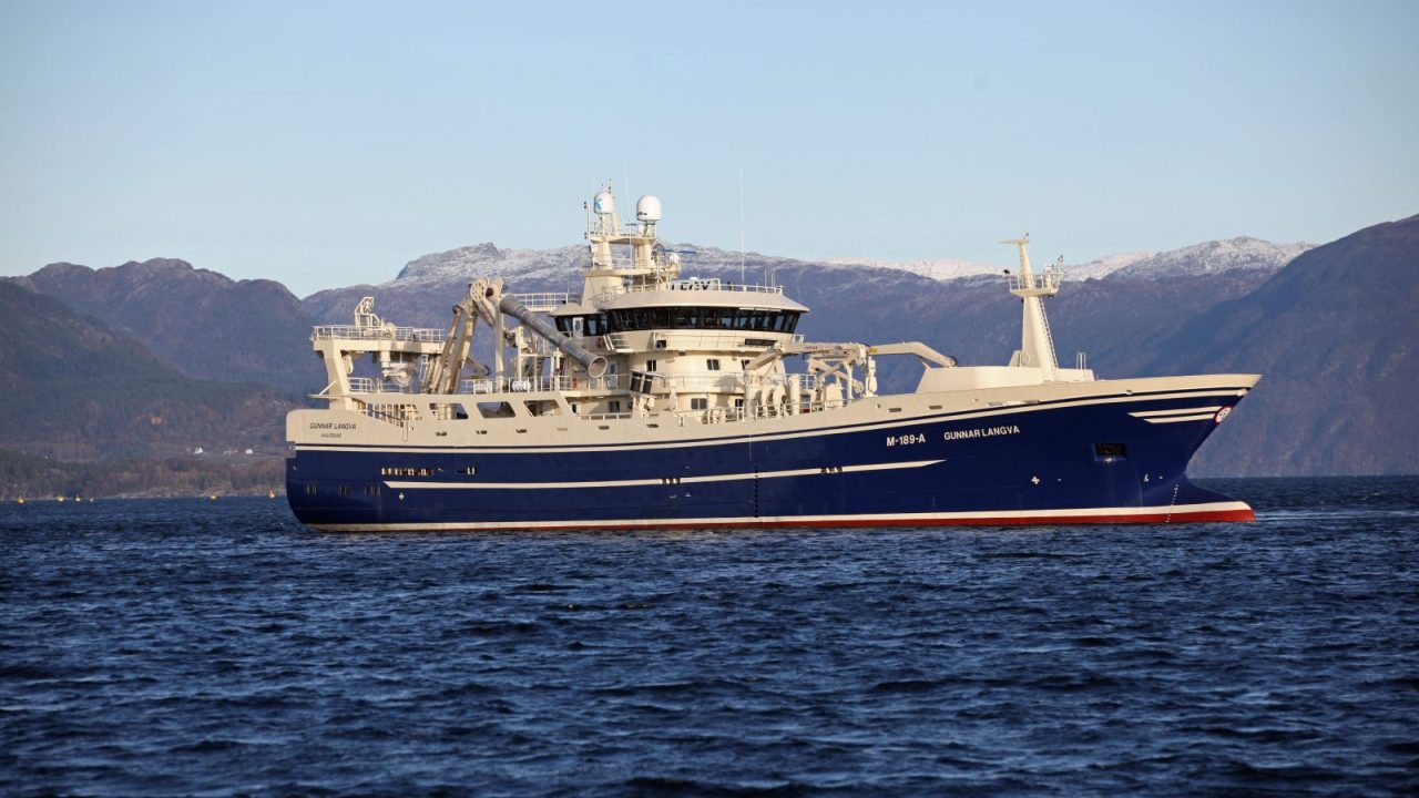 Gunnar Langva på prøvetur