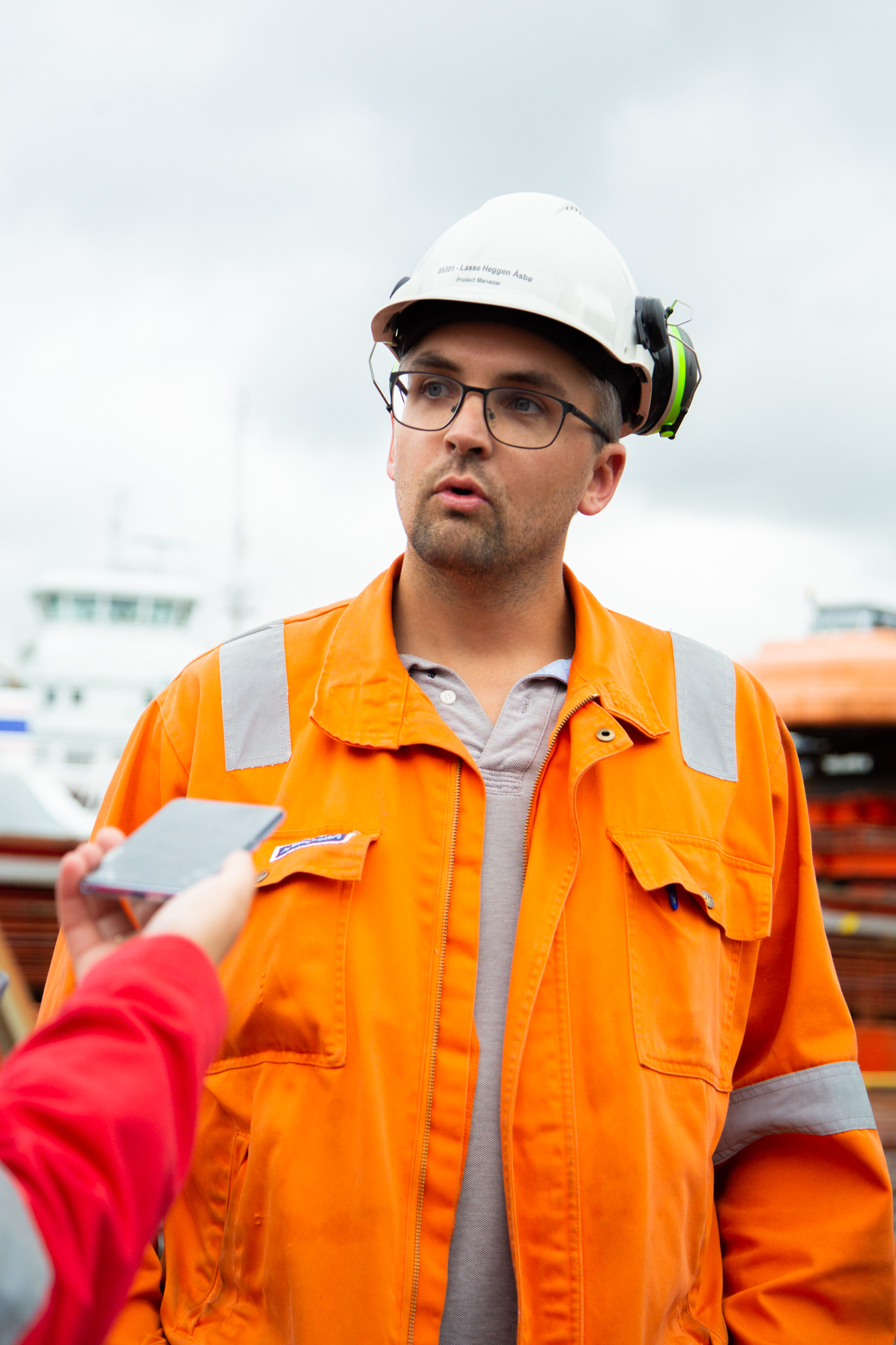 Lasse Heggen Åsbø er Prosjektleder i Skipsreparasjon hos Westcon Yards