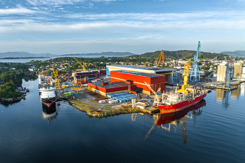 Bilde av Westcon kontor i Florø