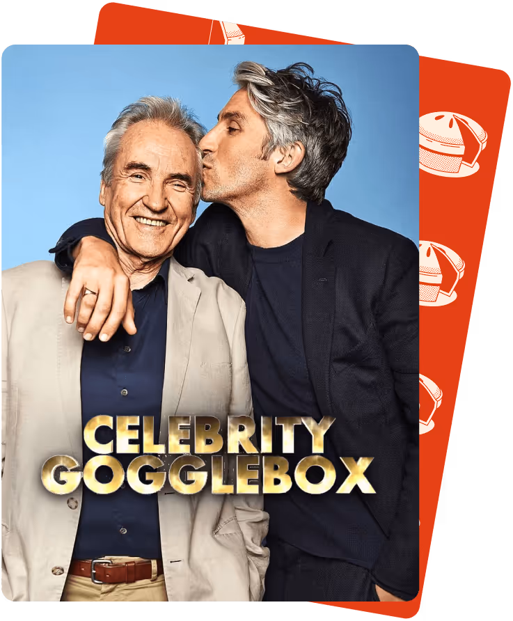 Larry and George on Gogglebox