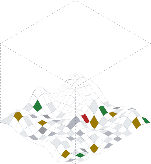 Aalto mobile app UI with two home listings and a title at the top saying 12 new matches