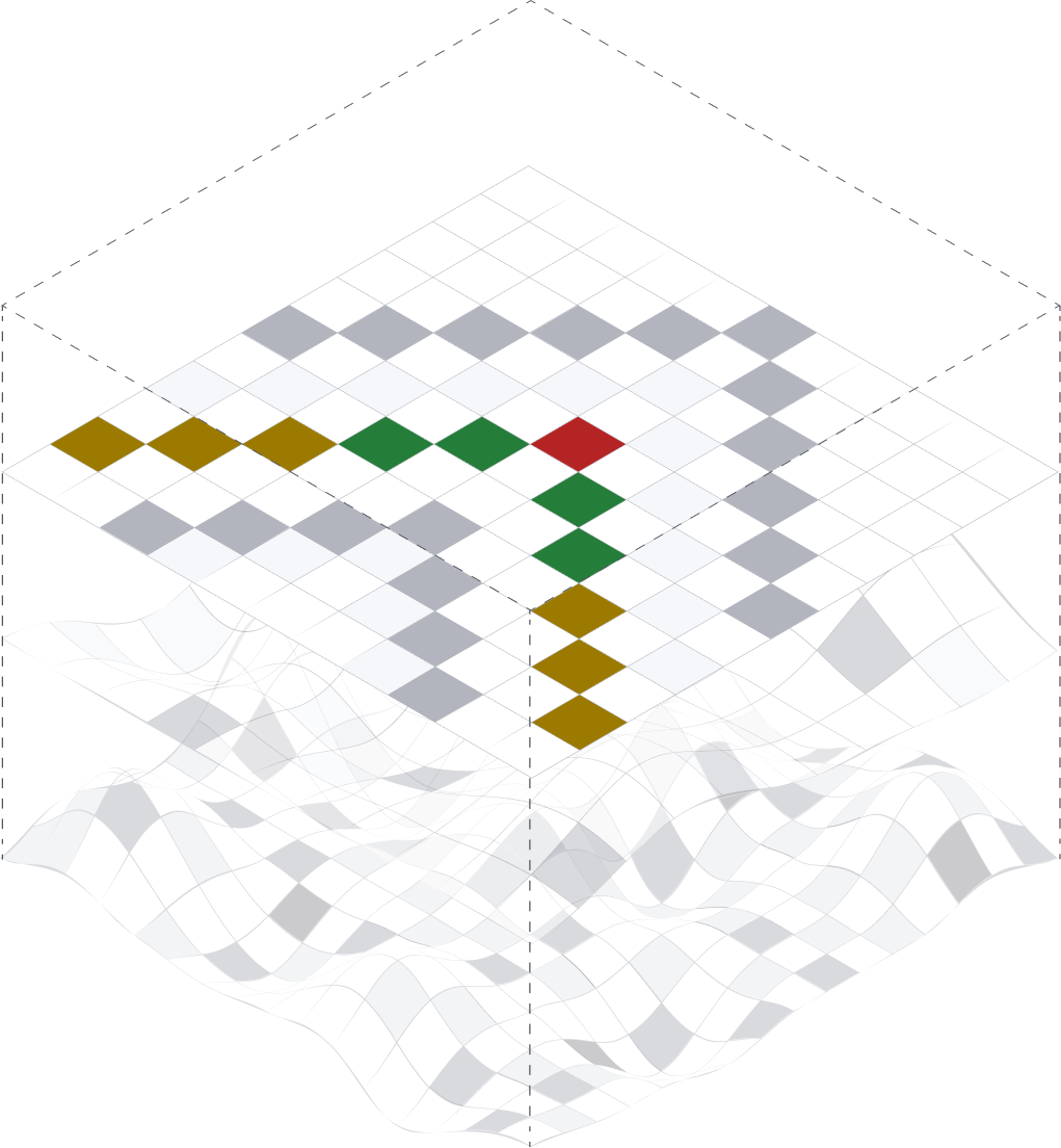 Mobile screen showing a kitchen with a virtual tour badge