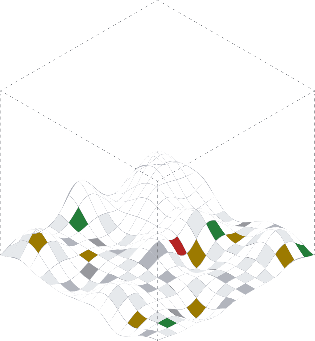 Aalto mobile app UI with two home listings and a title at the top saying 12 new matches