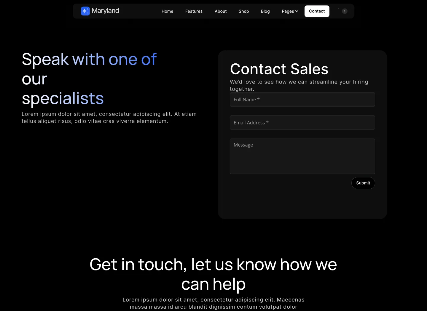 App Webflow Template -Maryland - Created by Wedoflow.com and Azwedo.com