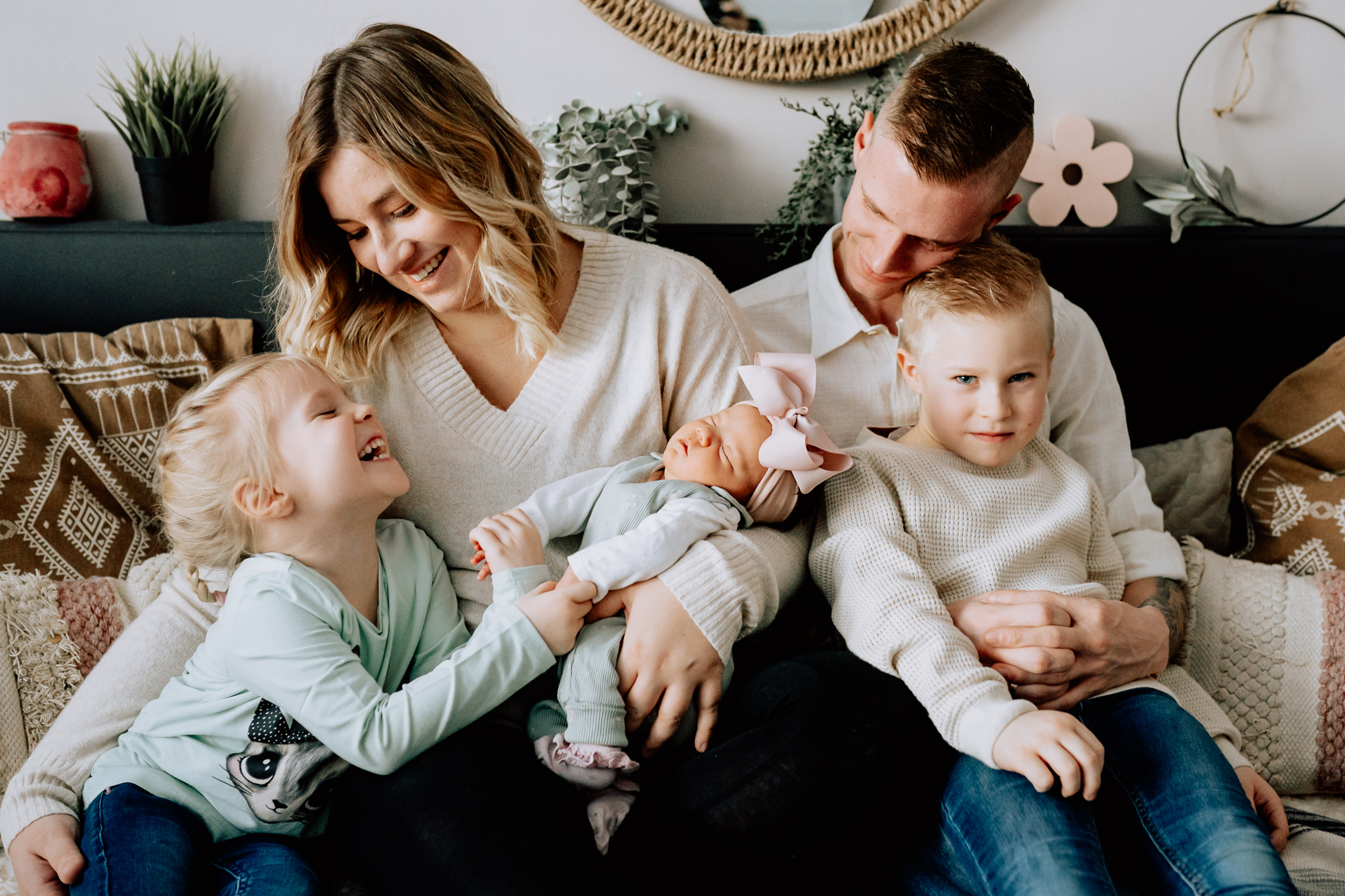 Newborn-Fotos bei euch zu Hause