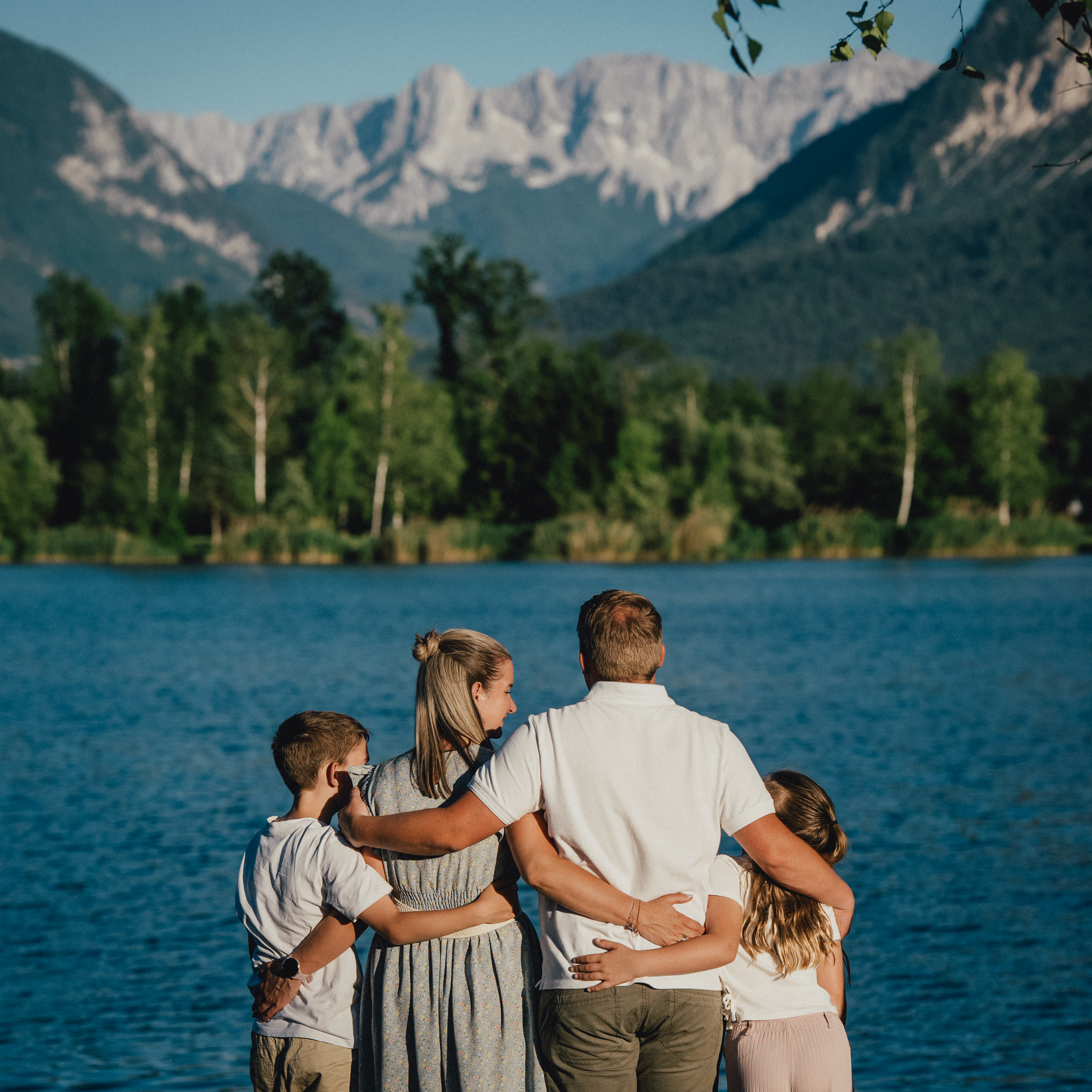 Teichspaziergang mit Familie Jörg