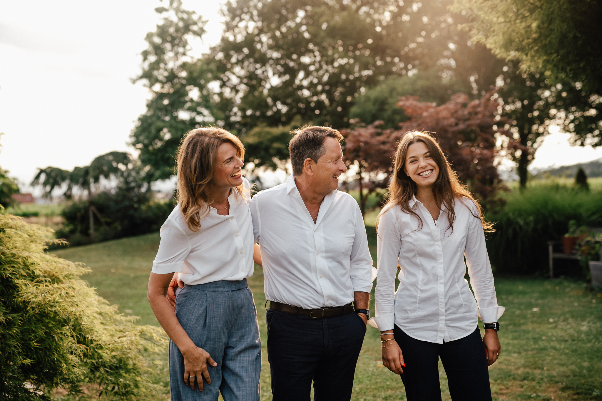 Familie Eberhart im Garten Eden