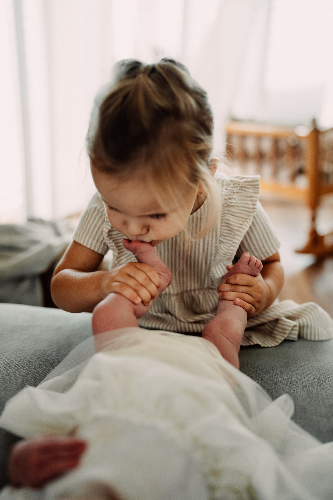 Neugeborenenshooting: Homestory mit Hannah