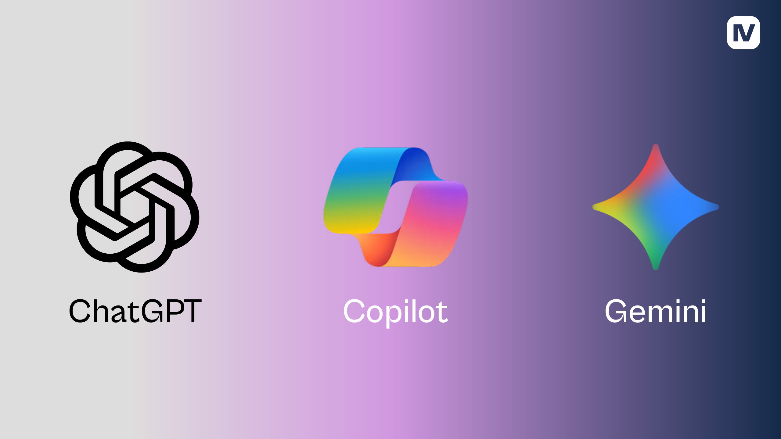 ChatGPT, Copilot en Gemini