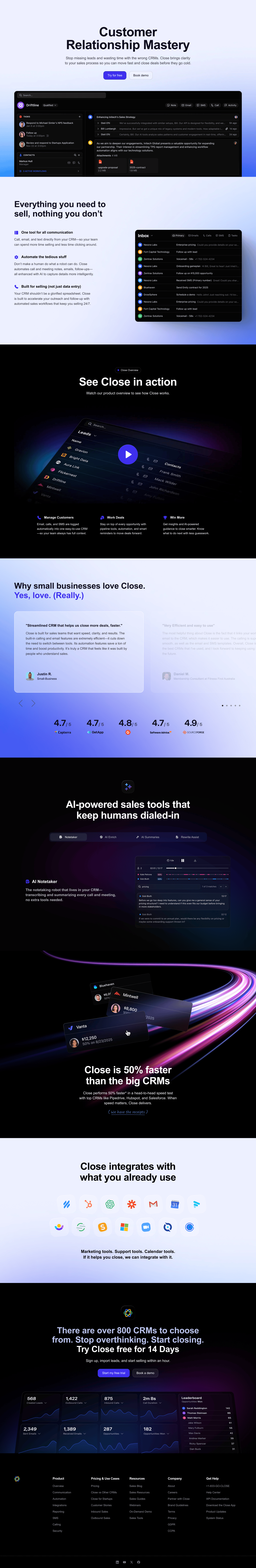 Close CRM Review 2025: The No-BS Sales CRM for Small Scaling Teams