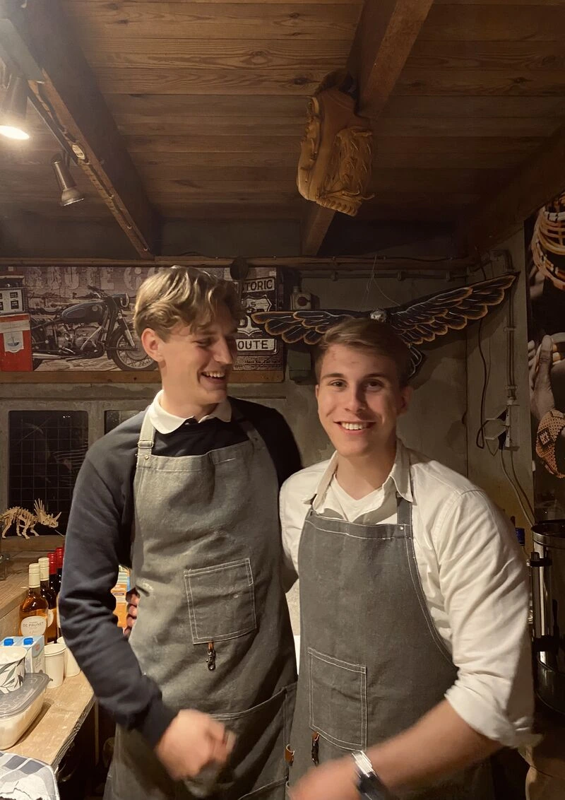 Een foto van Jochem en Gibbo, de founders van Slyck.