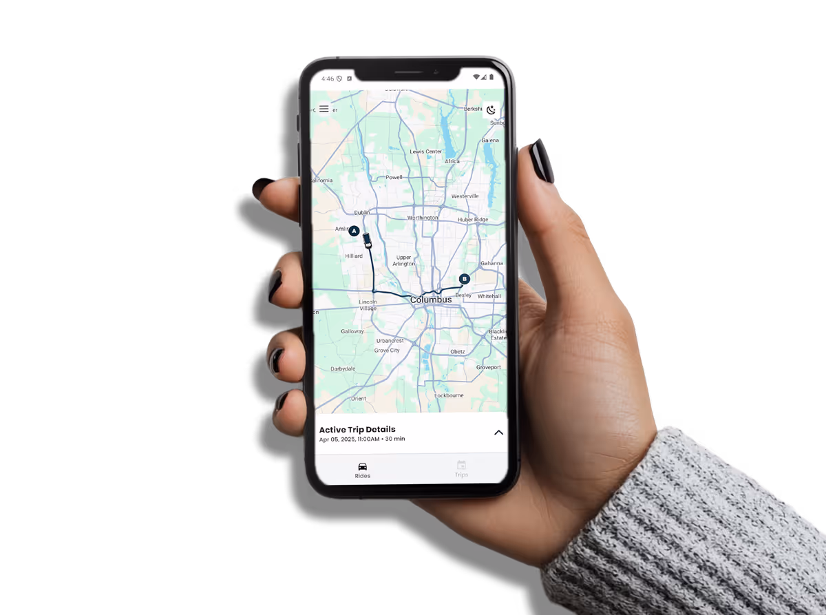 SHARE Mobility Rider app