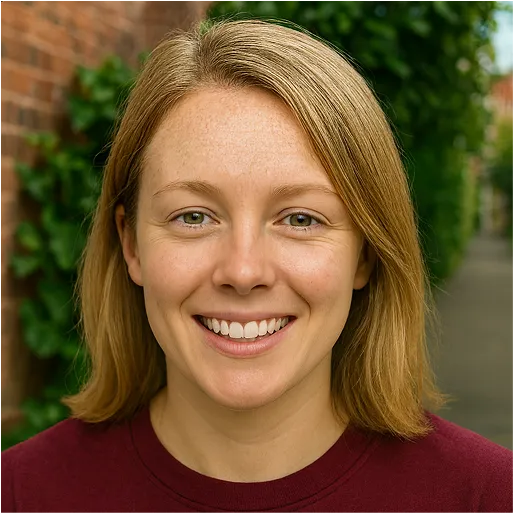 headshot profile image of a white female 40 year old brox panelist