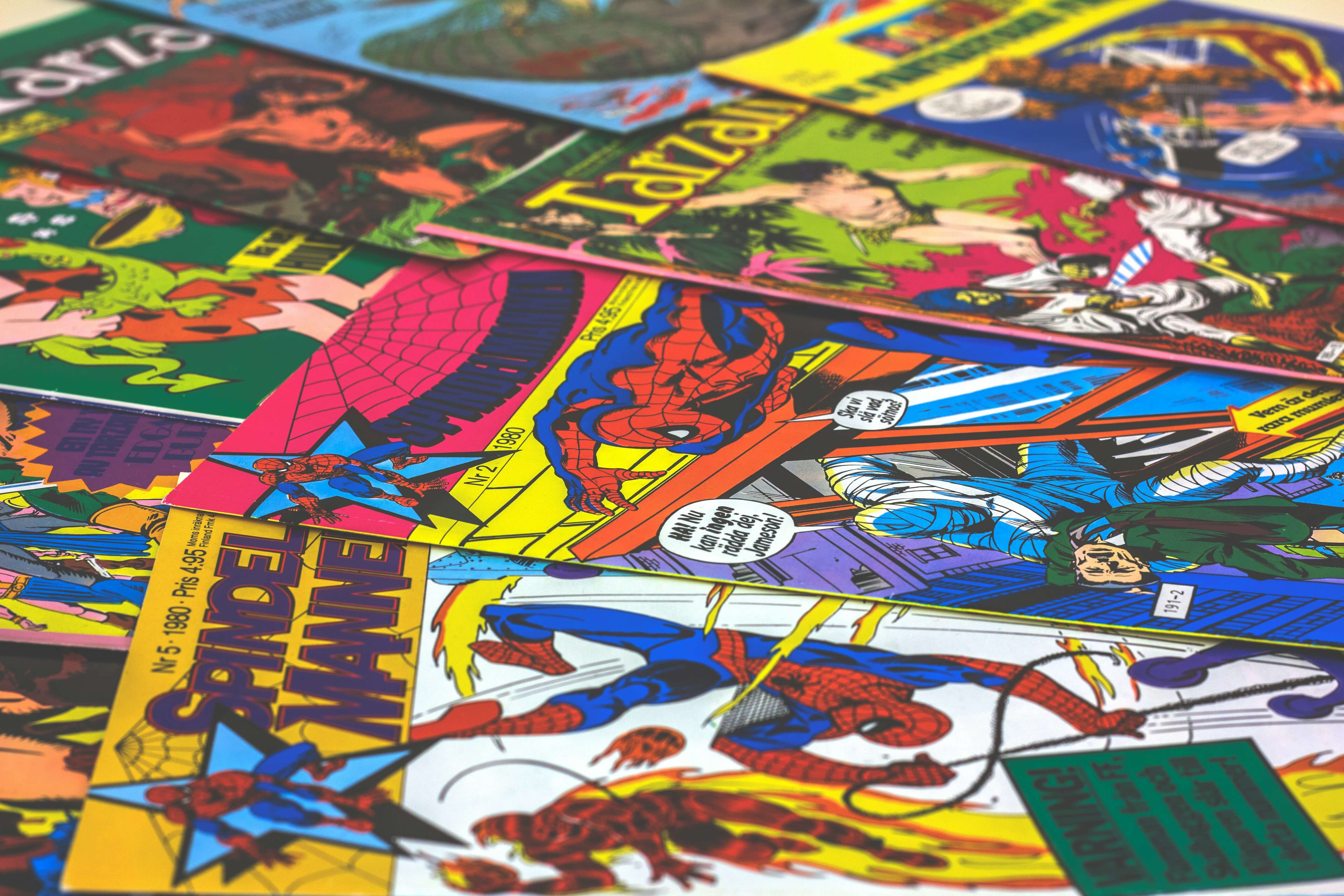 Comic books toy collectors
