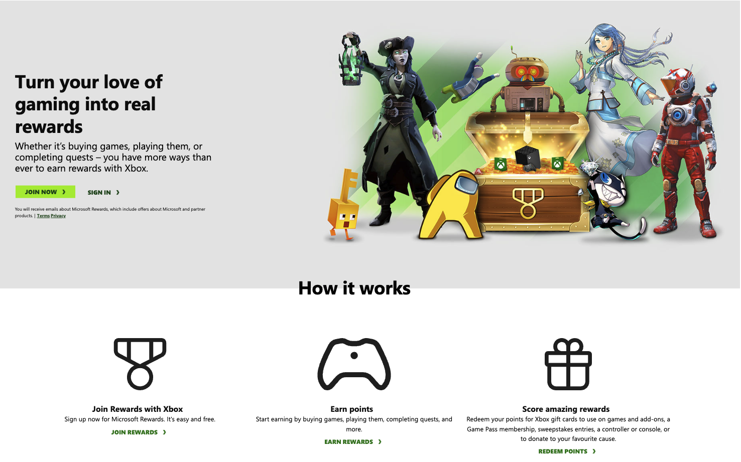 XBox Loyalty Program
