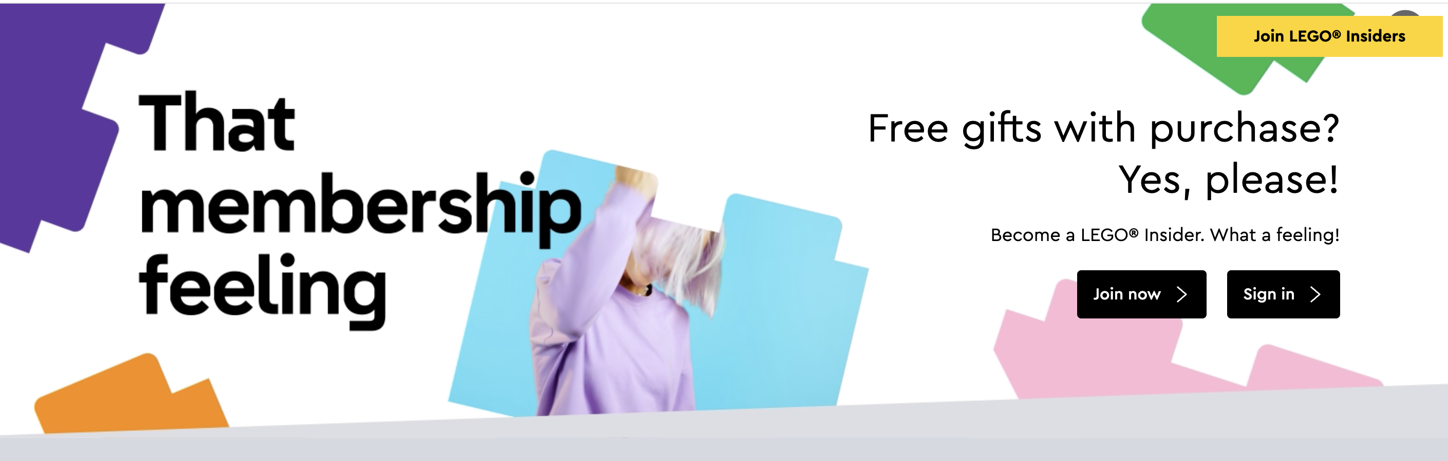 Lego Insiders Loyalty Program
