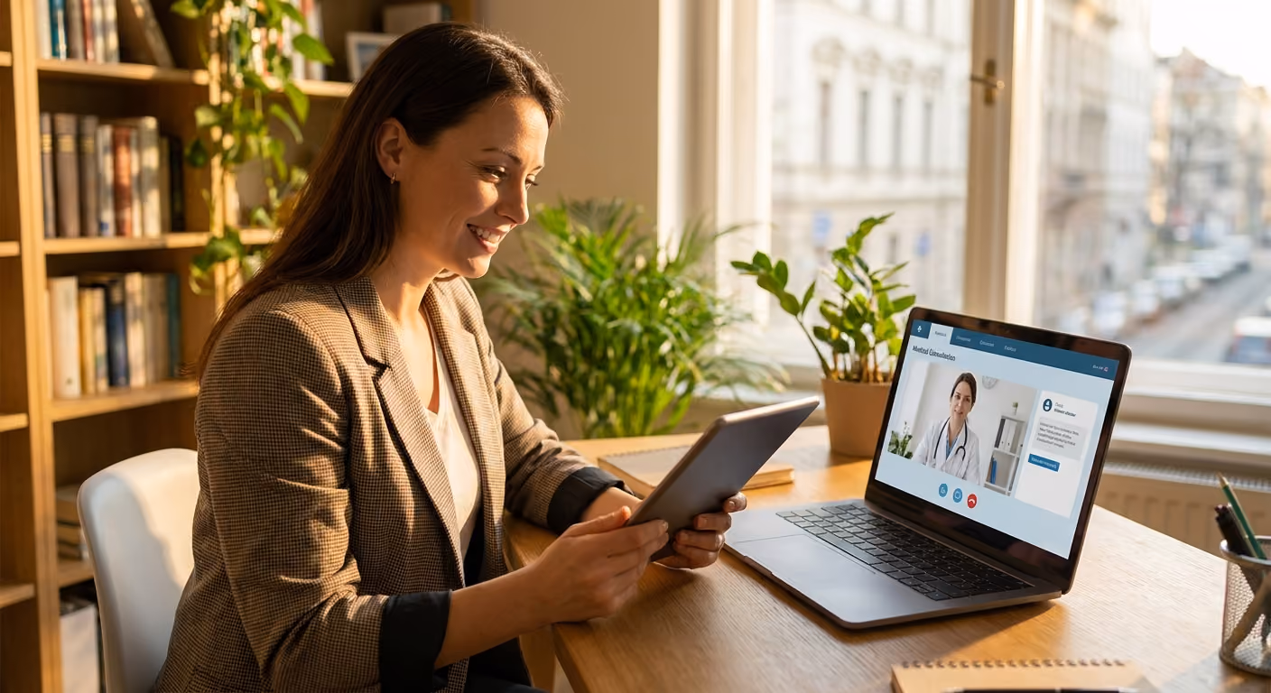 Online menopause clinic