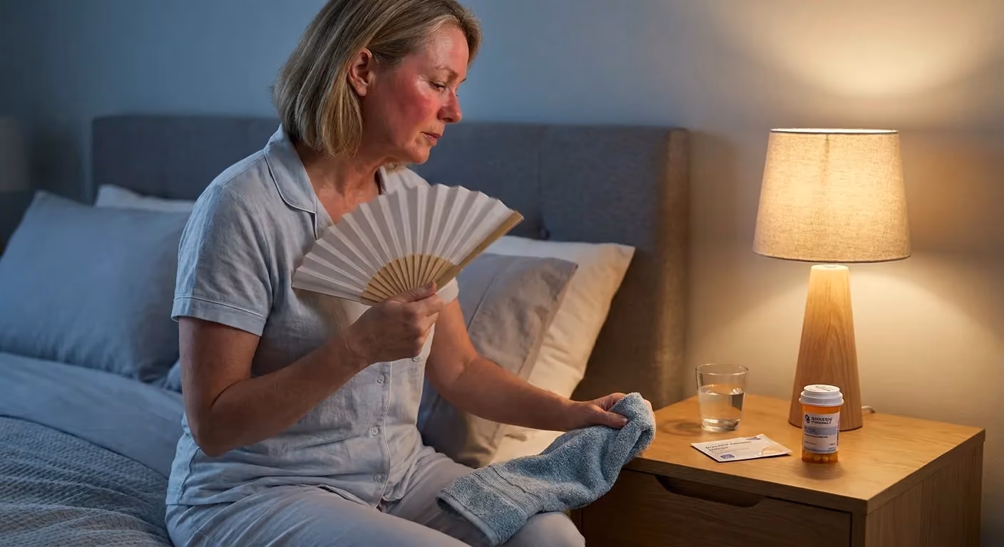 Hormoontherapie voor opvliegers en nachtzweten