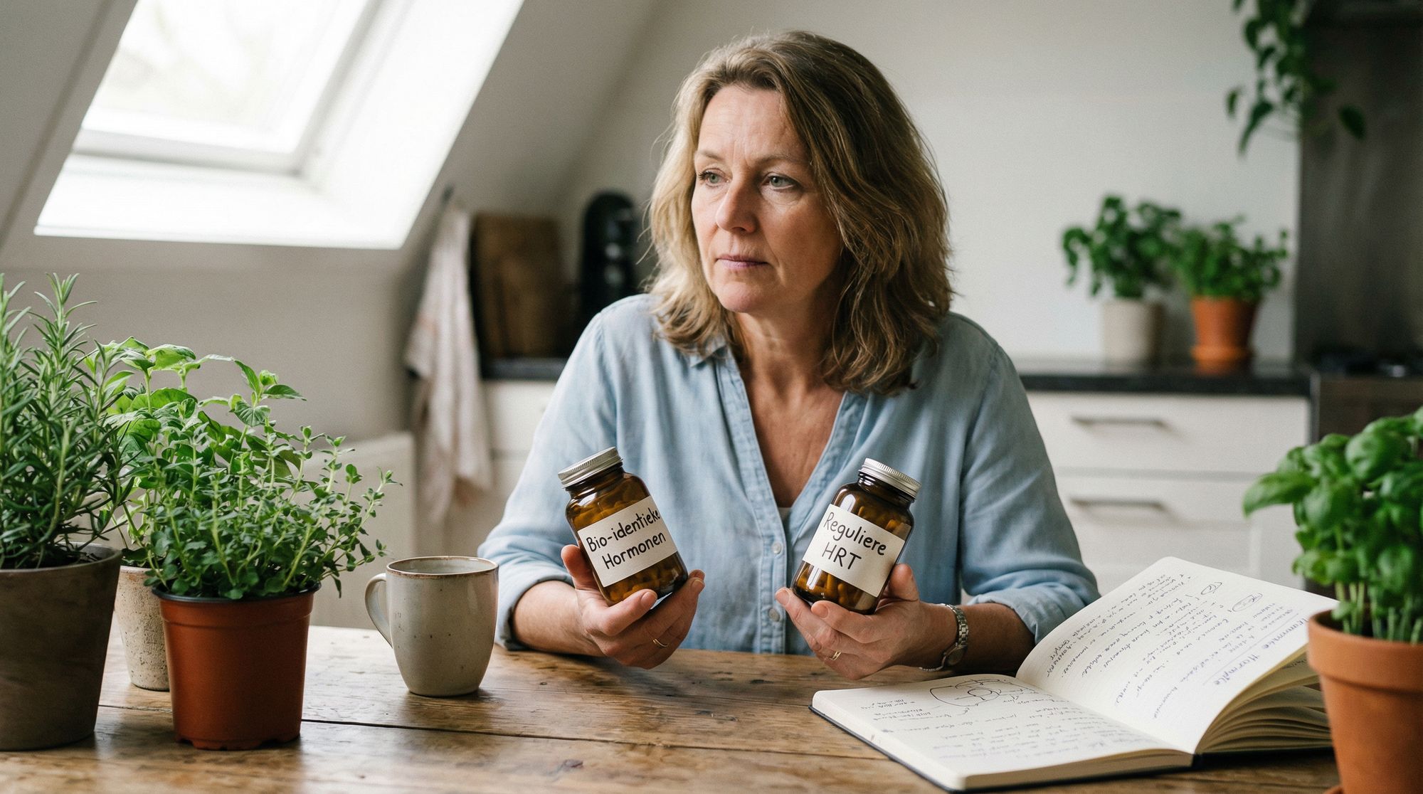 The difference between conventional HRT and bio-identical hormones