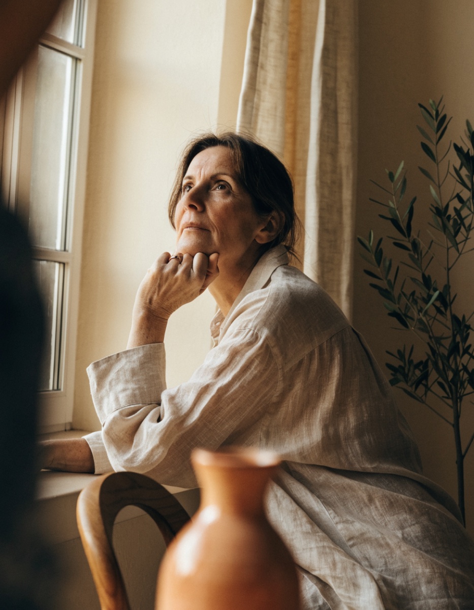 Warme huiselijke sfeer, illustratie bij verminderd libido in de overgang