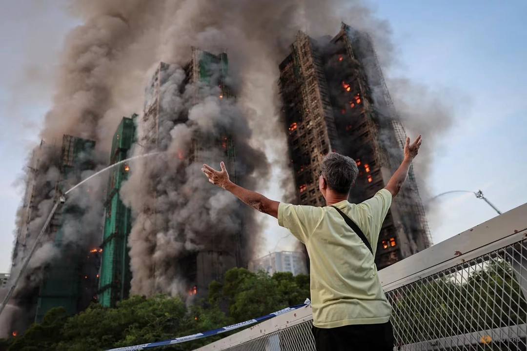 The image of Wong, helpless and despairing.