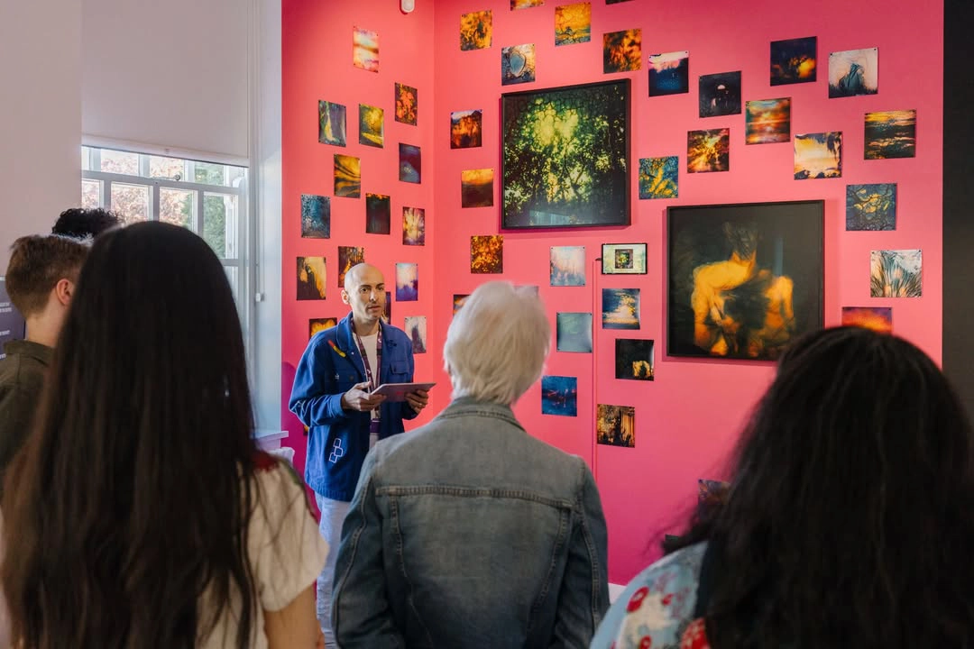 Installation view via the artist's Instagram. Courtesy of Daniel Regan.