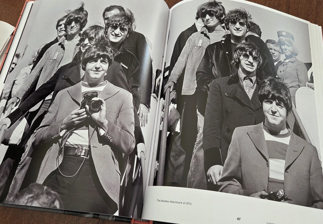 Photographs of the physical book, purchased and inscribed by its compiler, Amelia Davies.