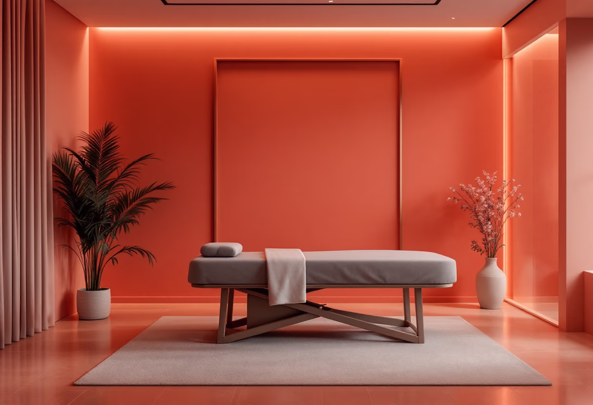 image of treatment room setup (for a salons & spa)
