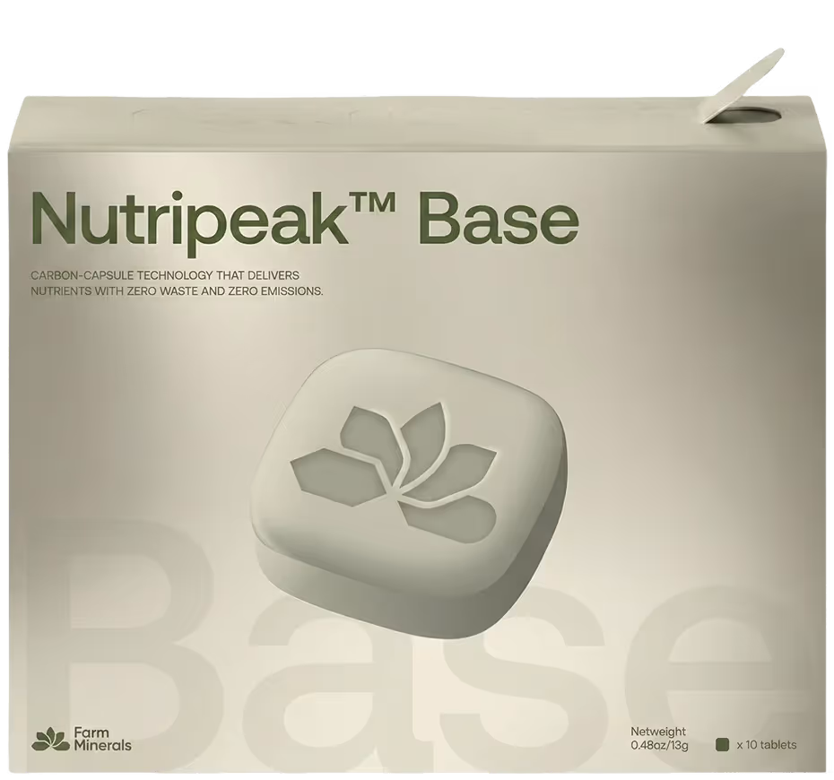 NutriPeak™ Base — Advanced micronutrient fertilizer formulated to elevate plant growth and performance.